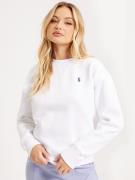 Polo Ralph Lauren - Sweatshirts - White - Ls Po-Long Sleeve-Knit - Trö...