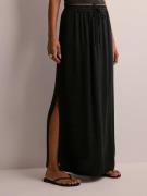 Selected Femme - Midikjolar - Black - Slfviva Hw Ankle Skirt Noos - Kj...
