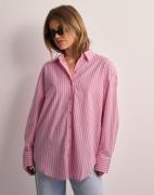 Vero Moda - Rosa - Vmgili Ls Oversize Shirt Wvn Ga