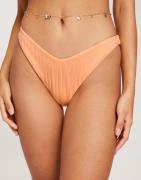 Hunkemöller - Orange - Gili rib high leg r