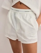 Calvin Klein Underwear - Vit - Logo Wb Poplin Short