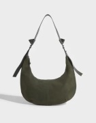 BECKSÖNDERGAARD - Grön - Suede Lona Bag