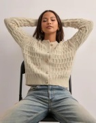 Vero Moda - Beige - Vmmaisie Ls O-Neck Cardigan