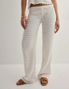 Nelly - Vit - Stunning Low Waist Structure Pants