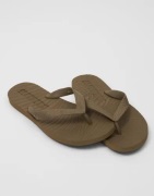 Sleepers - Brun - Slim Wide Strap Flip Flops