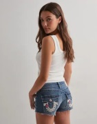 True Religion - Blå - I Love True Joey Lr Short