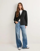 Only - Svart - Onlcasey Life Ls Ballon Sl Blazer C