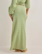 Nelly - Grön - Elegant Structure Maxi Skirt