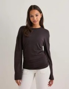 Vero Moda - Brun - Awnavaro Ls O-neck Top