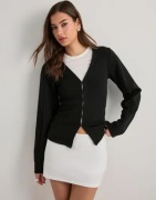 Nelly - Vit - Mini Shorts Skirt