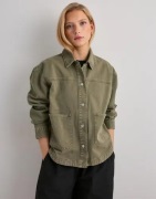 Only - Grön - Onllara Twill Jacket Otw