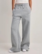 Nike - Grå - W Nsw Phnx Flc Hr Pant Wide 2