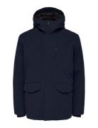 Slhpiet Jacket Parka Jacka Navy Selected Homme