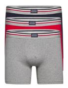 Boxer Trunk 3-P Boxerkalsonger Grey Jockey