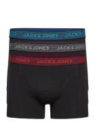 Jack & J S Jacwaistband Trunks 3 Pack Noos Svart