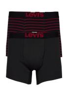 Levi´s Levis Men Vintg Stripe Yd Boxer Brief 2P Svart