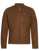 Jjerocky Jacket Noos Läderjacka Skinnjacka Brown Jack & J S