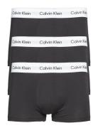 Calvin Klein 3P Low Rise Trunk Svart