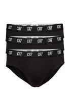 CR7 Cr7 Main Basic, Brief, 3-Pack Svart