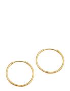 Beloved Medium Hoops Gold Accessories Jewellery Earrings Hoops Gold Sy...