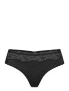 Diva Xs Black Stringtrosa Underkläder Black Hunkemöller