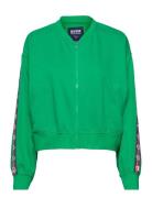 Violet Zip Sweat Bomberjacka Green Svea