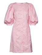 Tamira Dress Kort Klänning Pink A-View