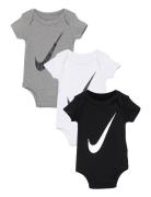 Nike Bodysuits Bodies Short-sleeved Multi/patterned Nike