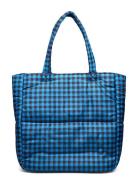 Pcfulla Padded Shopper Bc Bags Totes Blue Pieces