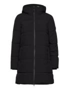 Caroline Puffer Coat Fodrad Rock Black Jofama