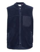 Kayson Teddy Vest Väst Navy Kronstadt