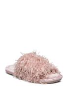 Indoor Slippers Feather Slippers Tofflor Pink Lindex