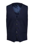 Slhslim-Neil Wct Noos Kostymväst Navy Selected Homme