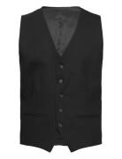 Slhslim-Neil Wct Noos Kostymväst Black Selected Homme