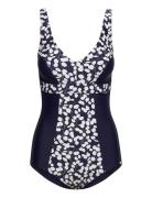 English Garden Kanters Swimsuit Baddräkt Badkläder Blue Abecita