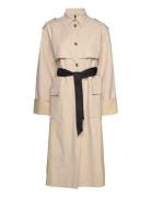 2Nd Cassava - Two T Cotton Trench Coat Rock Beige 2NDDAY