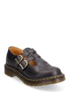 8065 Mary Jane Black Smooth Loafers Låga Skor Black Dr. Martens