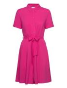 Vipaya S/S Shirt Dress - Noos Kort Klänning Pink Vila