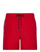 Waldo Packable Swim Shorts Badshorts Red Sebago