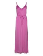 Ashsz Maxi Dress Maxiklänning Festklänning Pink Saint Tropez