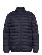 Bo Light High Neck Jacket Fodrad Jacka Navy Kronstadt