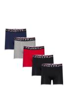 5-P St Paul Bamboo Boxer Boxerkalsonger Black Frank Dandy