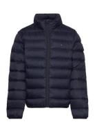 U Essential Light Down Jacket Fodrad Jacka Navy Tommy Hilfiger