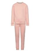 Sweat Set Sets Sweatsuits Pink Minymo