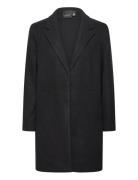 Vmpop Coat Noos Outerwear Coats Winter Coats Black Vero Moda