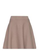 YAS Yasfonny Hw Knit Skirt S. Noos Beige