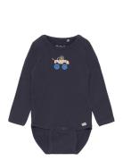 Body Ls Bodies Long-sleeved Navy Minymo