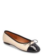 264-Daxi Vernis/Cuir Ballerinaskor Ballerinas Cream Jonak Paris