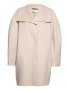 Millaiw Cocoon Coat Ulljacka Jacka Cream InWear