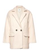 Objdanerys Over D Short Coat 128 Ulljacka Jacka White Object